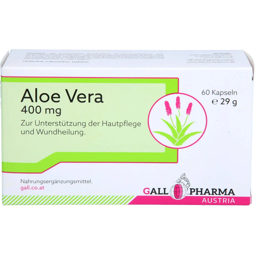 Aloe Vera 400 mg Gph Kapseln 60 St
