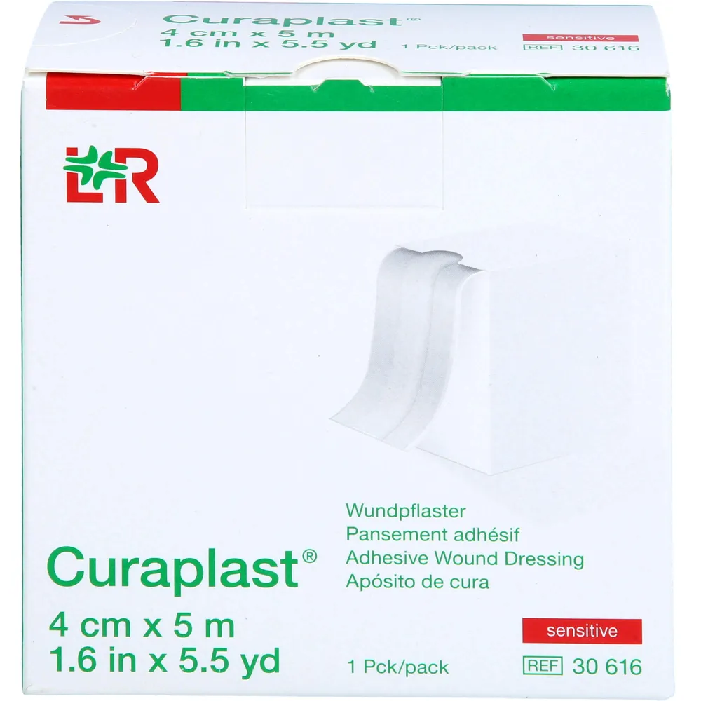 Curaplast Wundschnellverb.sensitiv 4 cmx5 m 1 St