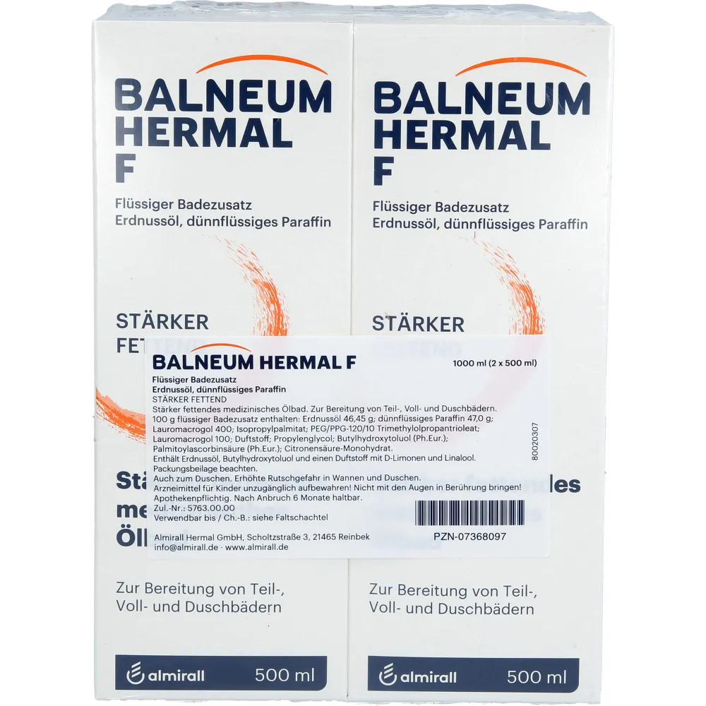 Balneum Hermal F flüssiger Badezusatz 1000 ml