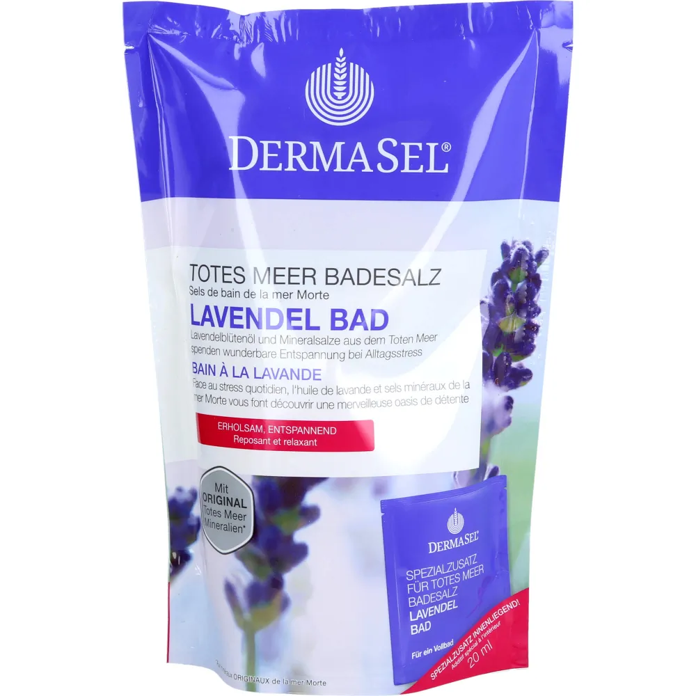 Dermasel Totes Meer Badesalz+Lavendel Spa 1 P