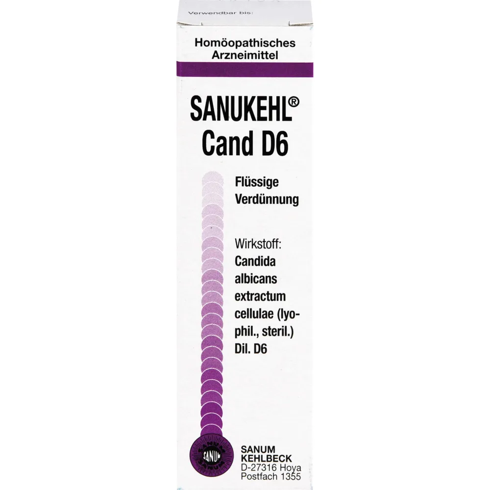 Sanukehl Cand D 6 Tropfen 10 ml