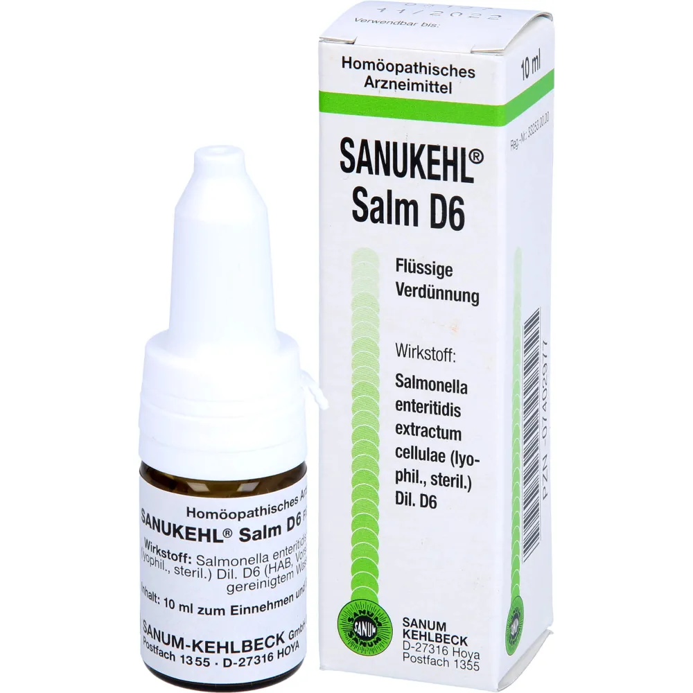 Sanukehl Salm D 6 Tropfen 10 ml