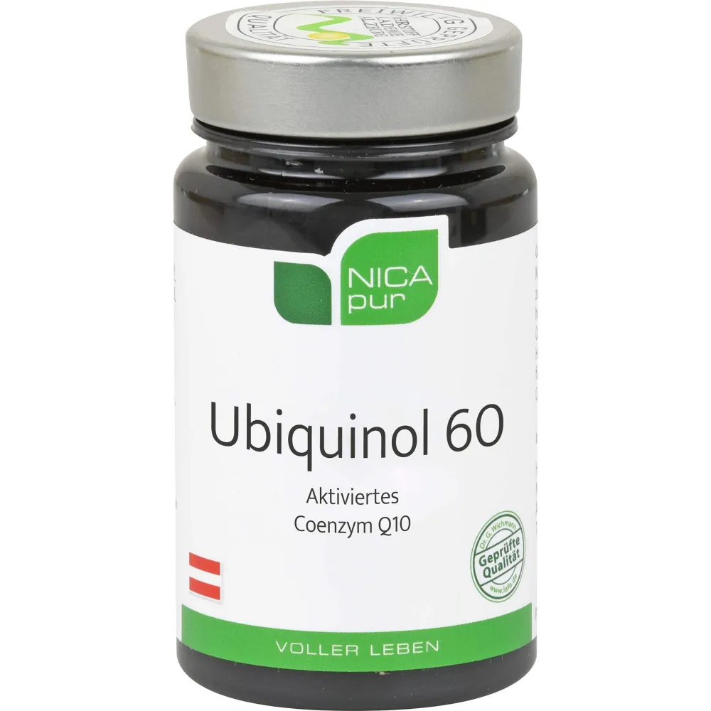 Nicapur Ubiquinol 60 Kapseln 30 St