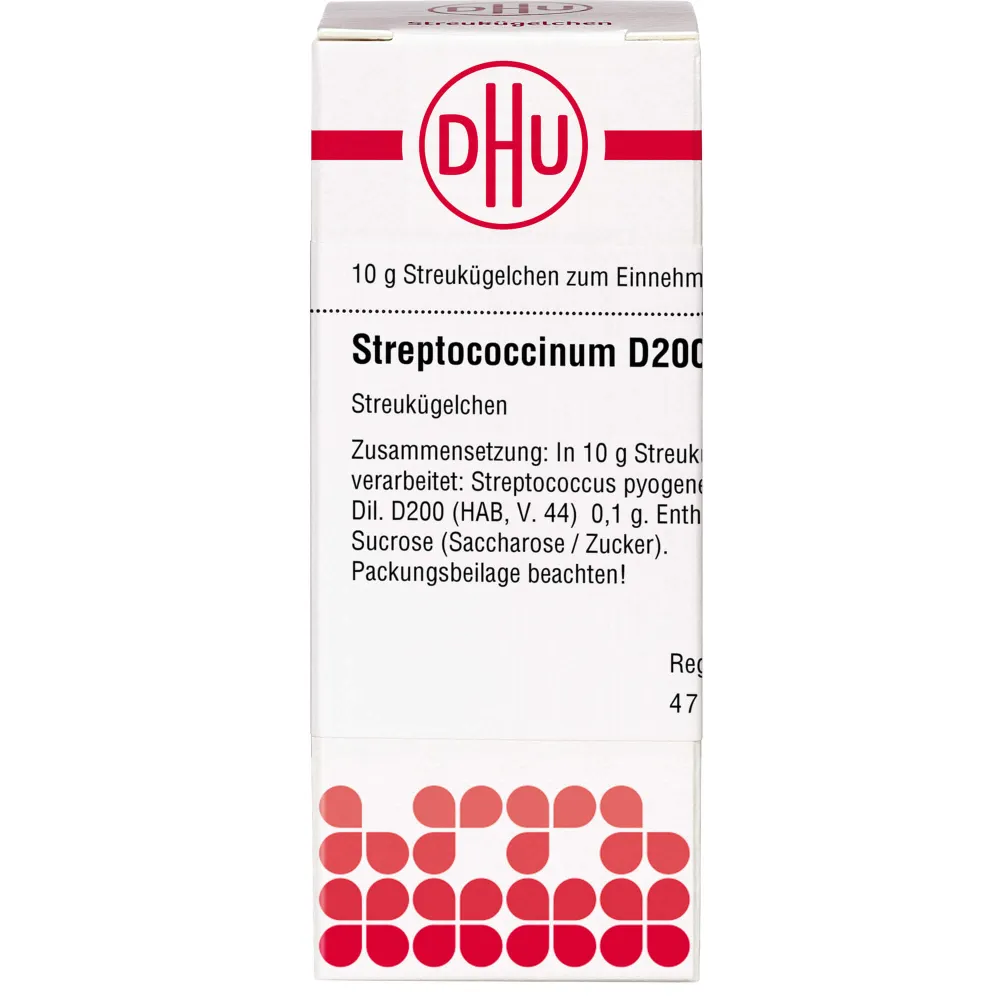 Streptococcinum D 200 Globuli 10 g