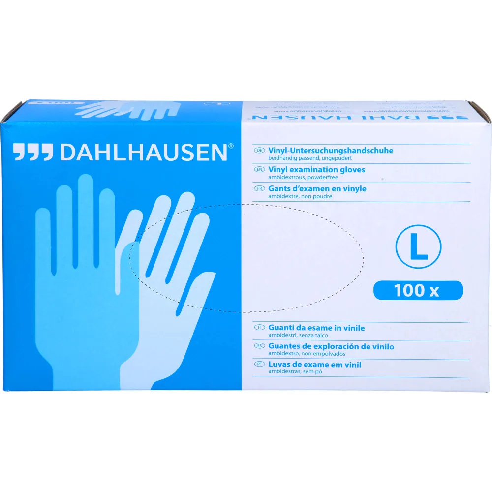 Vinyl Handschuhe ungepudert Gr.L 100 St