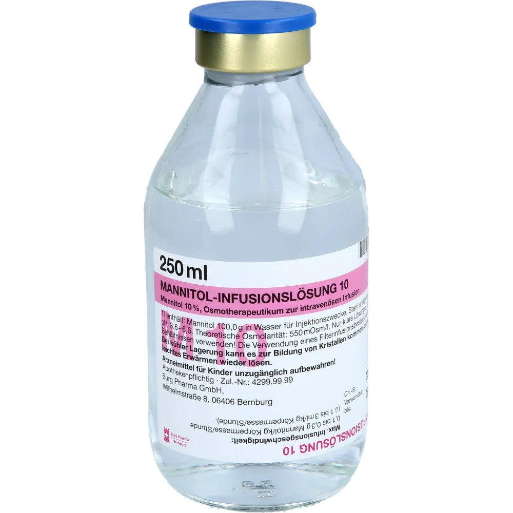 Mannitol Infusionslösung 10 2500 ml