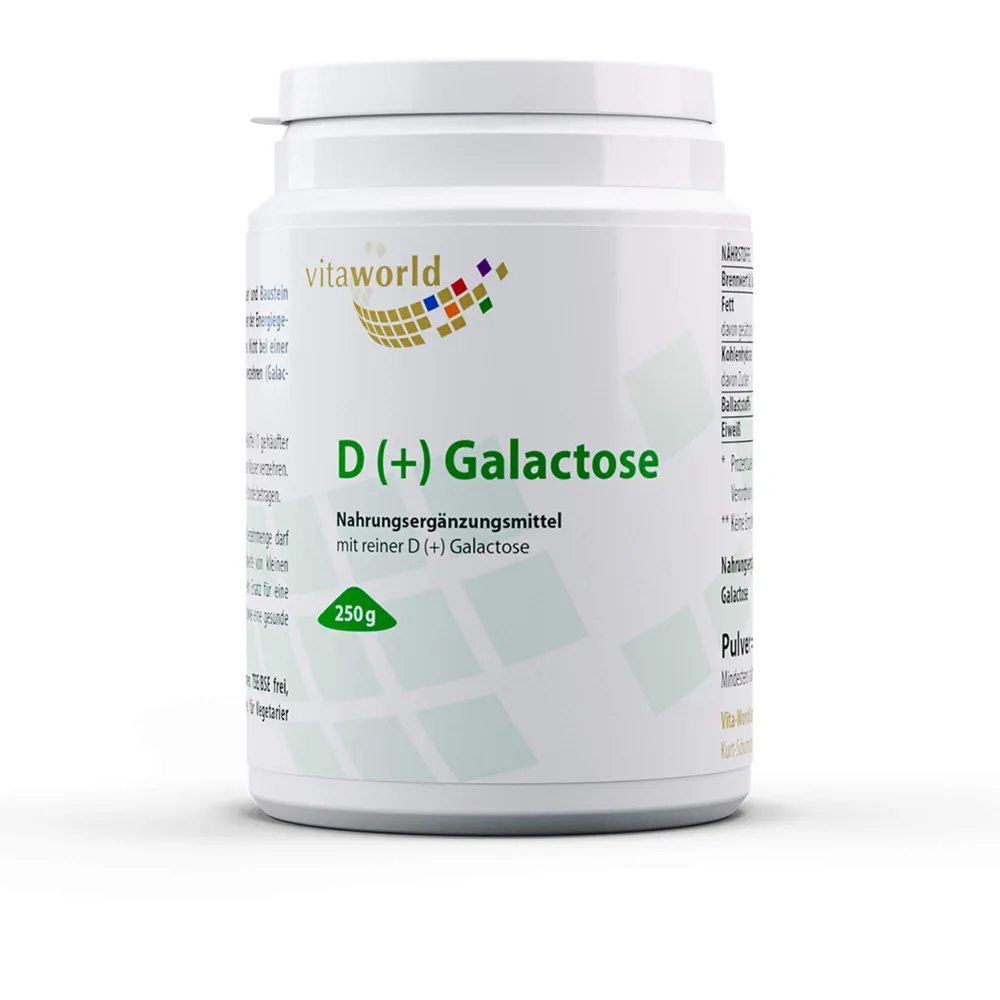 D+ Galactose Pulver 250 g