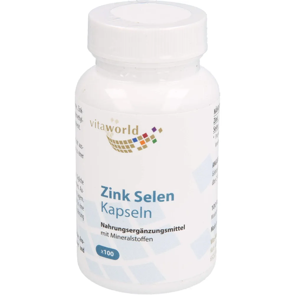 Zink Selen Kapseln 15 mg/100 µg 100 St