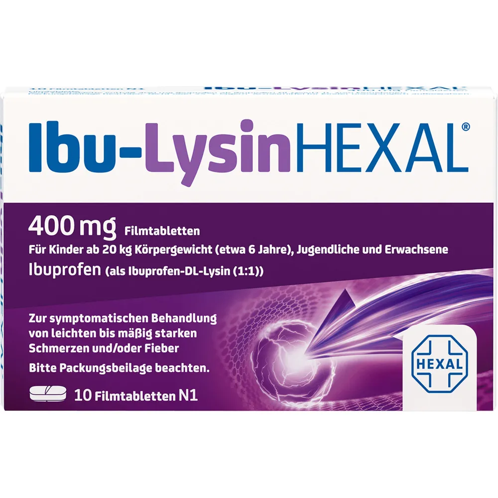 Ibu-Lysinhexal Filmtabletten 10 St