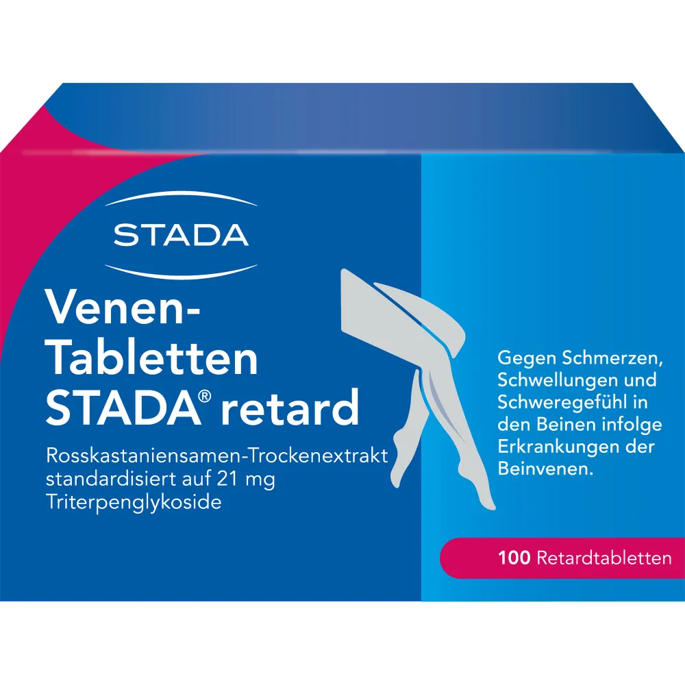 Venen-Tabletten Stada retard 100 St