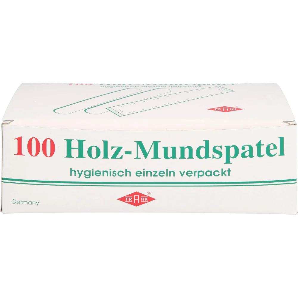 Mundspatel Holz einzeln verpackt 100 St