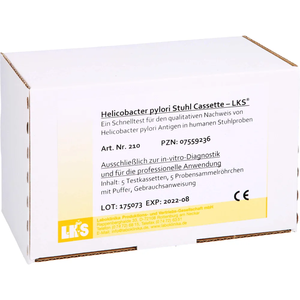 Helicobacter Stuhltest Lks 5 St
