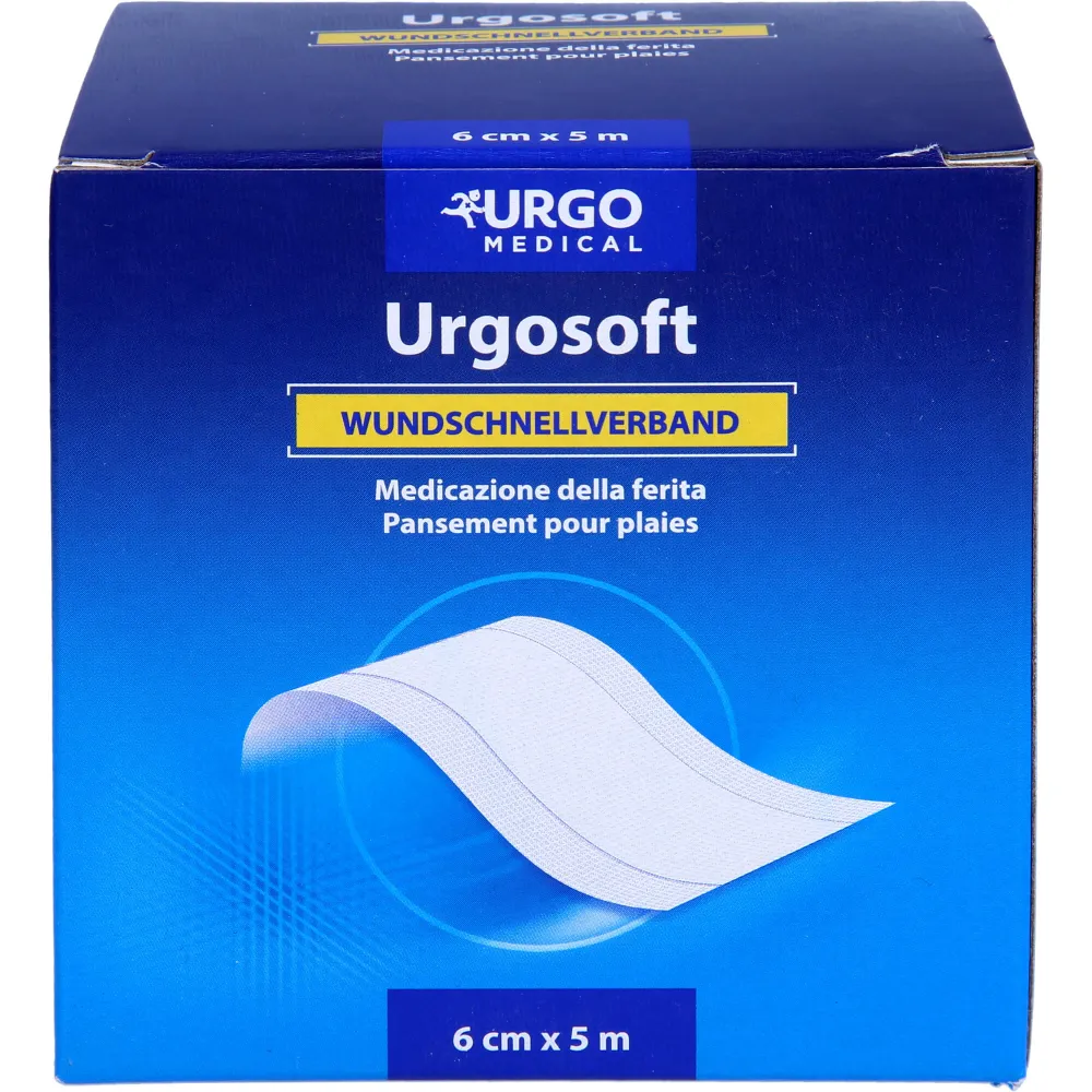 Urgosoft Pflaster 6 cmx5 m Spender 1 St