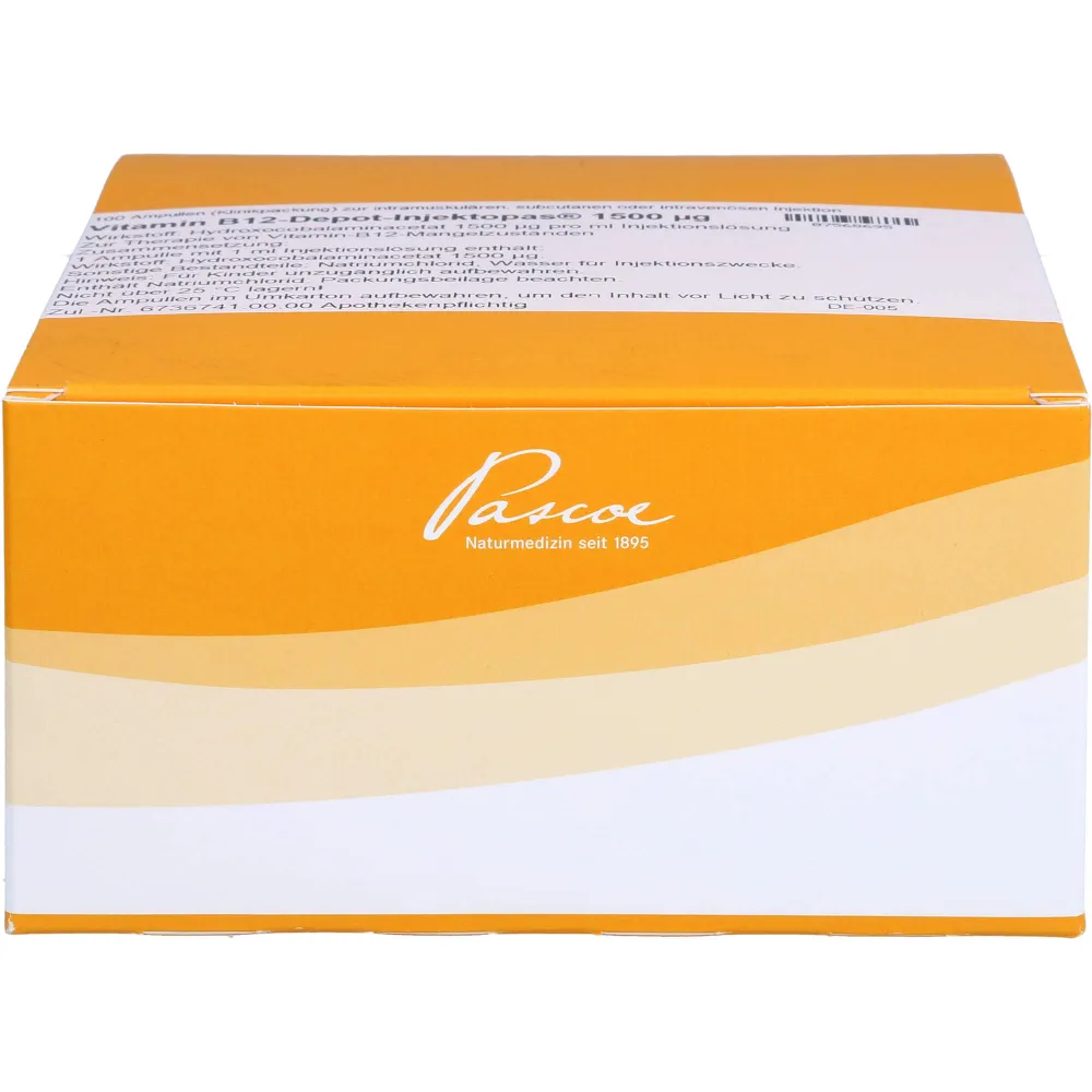 Vitamin B12 Depot Inj. 1500 µg Injektionslösung 100 ml