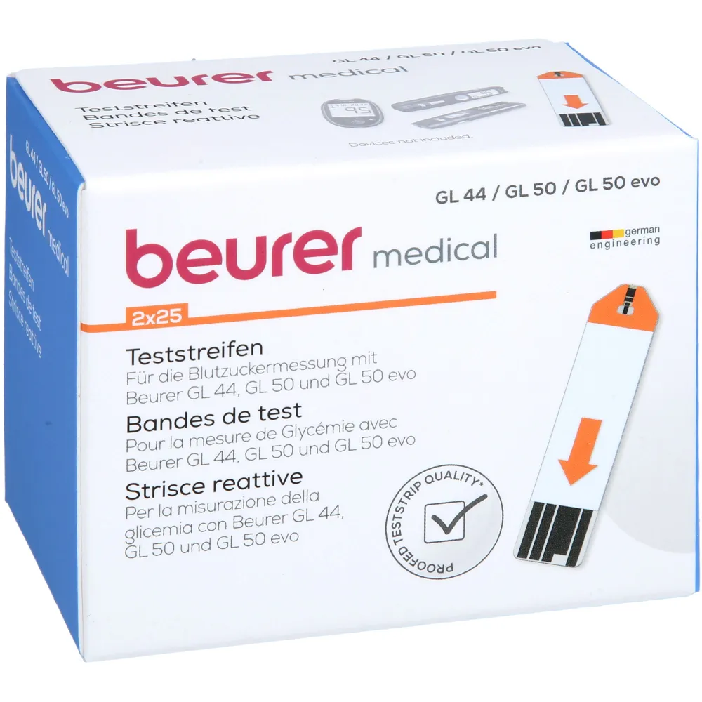 Beurer Gl44/Gl50 Teststreifen 50 St