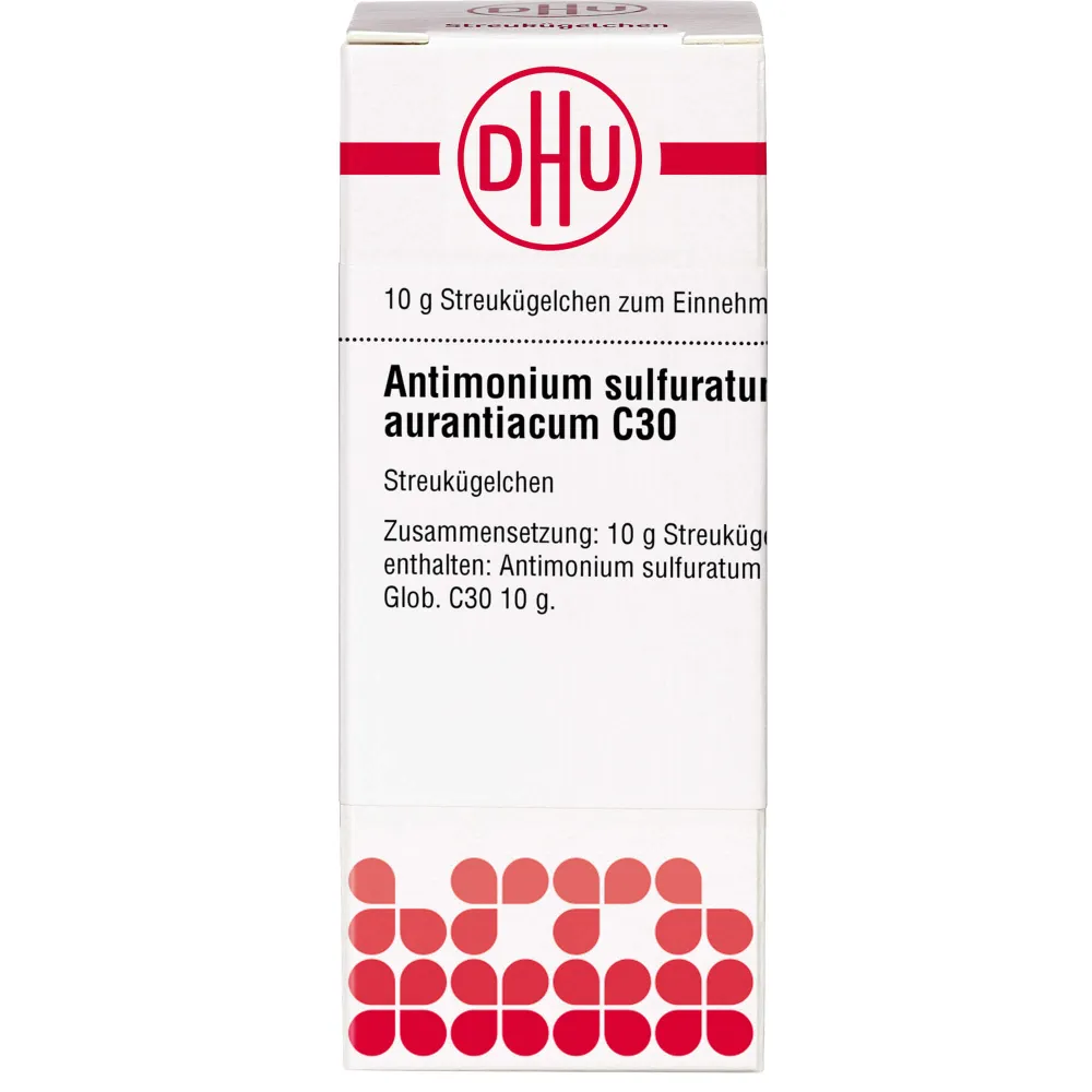 Antimonium Sulfuratum aurantiacum C 30 Globuli 10 g