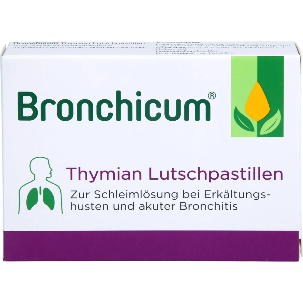 Bronchicum Thymian Lutschpastillen 20 St