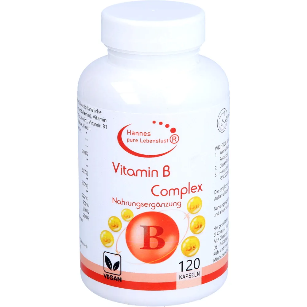 Vitamin B Komplex Kapseln 120 St