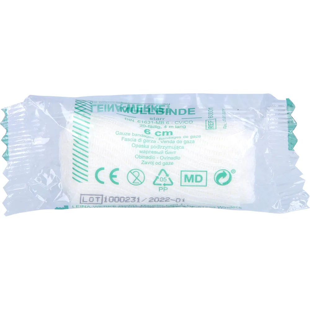 Mullbinden 6 cmx4 m 20 St