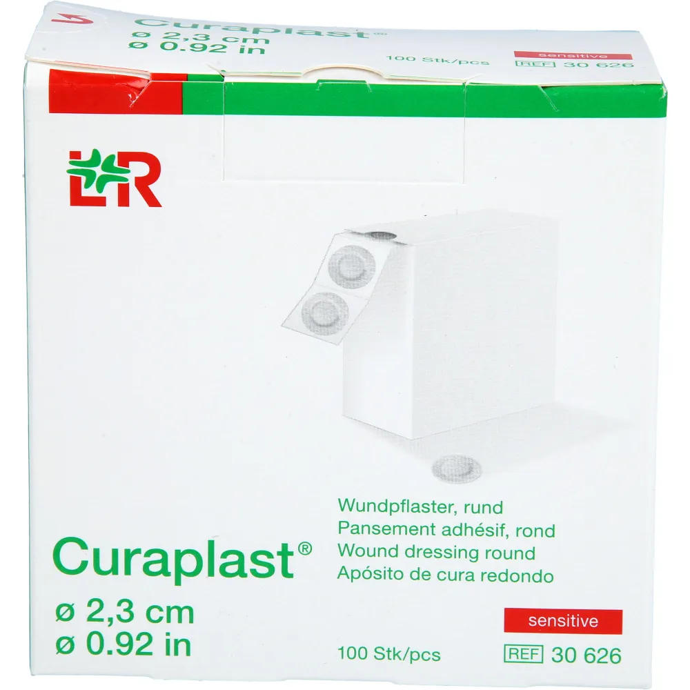 Curaplast Strips sensitiv rund 23 mm 100 St