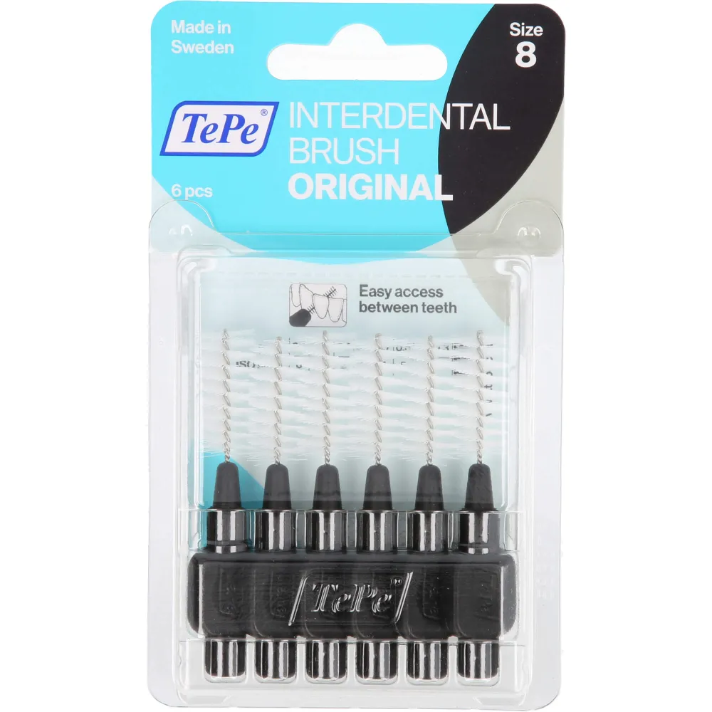 Tepe Interdentalbürste 1,5mm schwarz 6 St