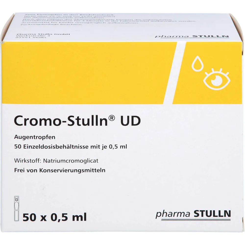 Cromo Stulln Ud Augentropfen 25 ml