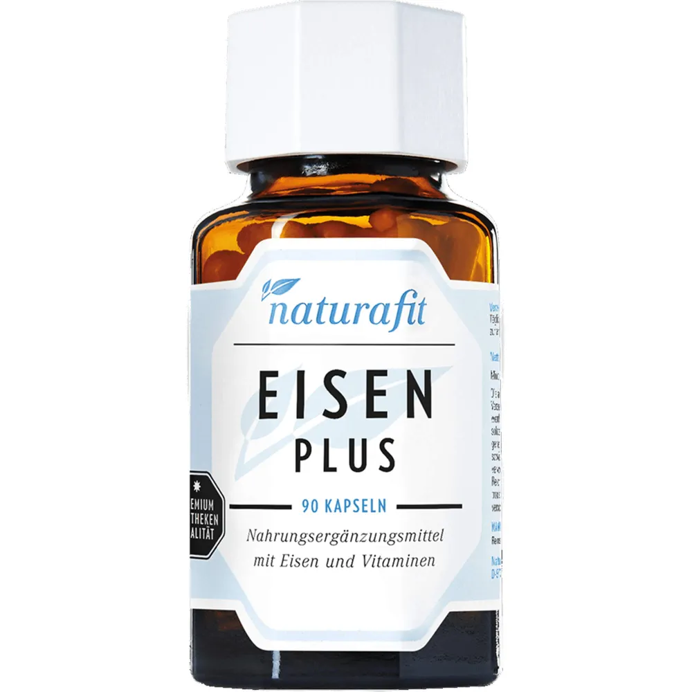Naturafit Eisen Plus Kapseln 90 St