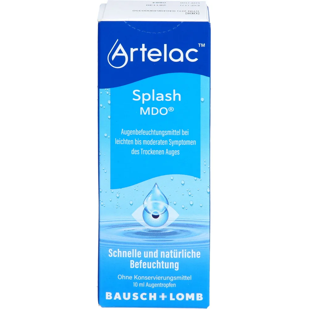 Artelac Splash Mdo Augentropfen 10 ml