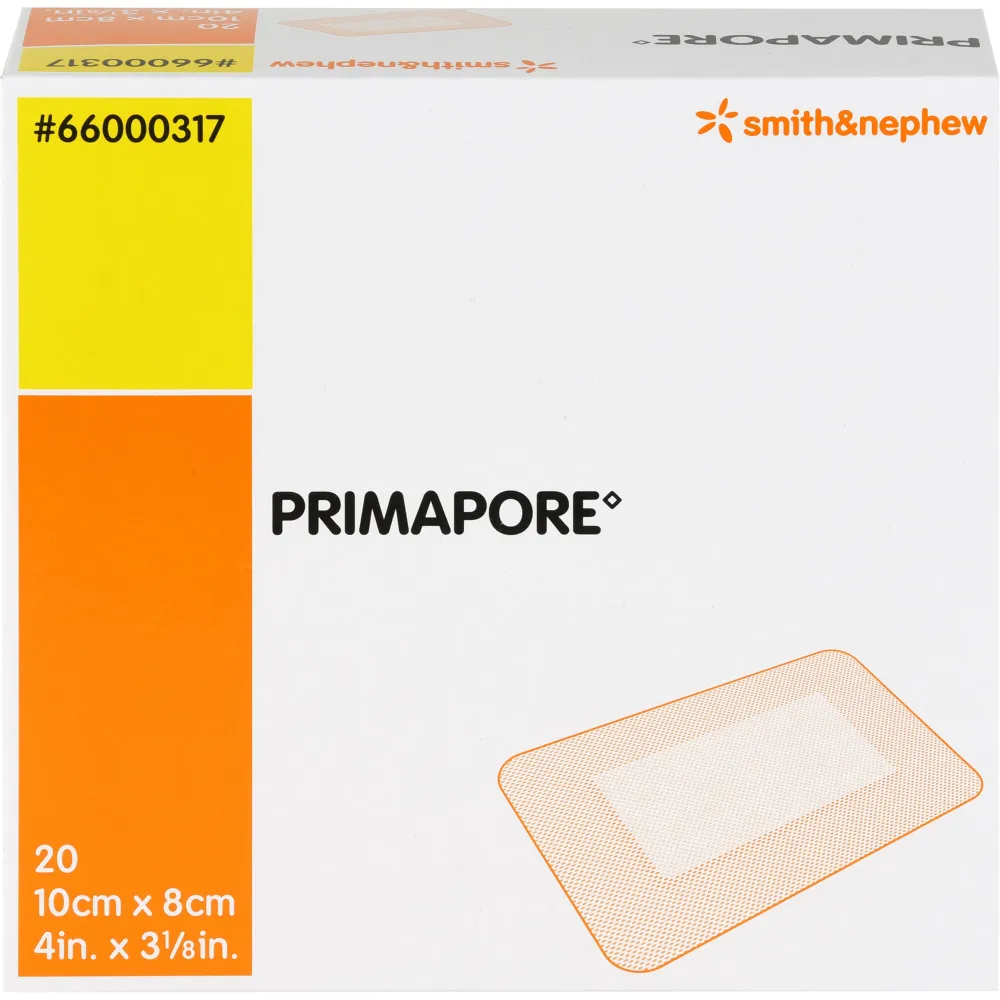 Primapore 8x10 cm Wundverband steril 20 St