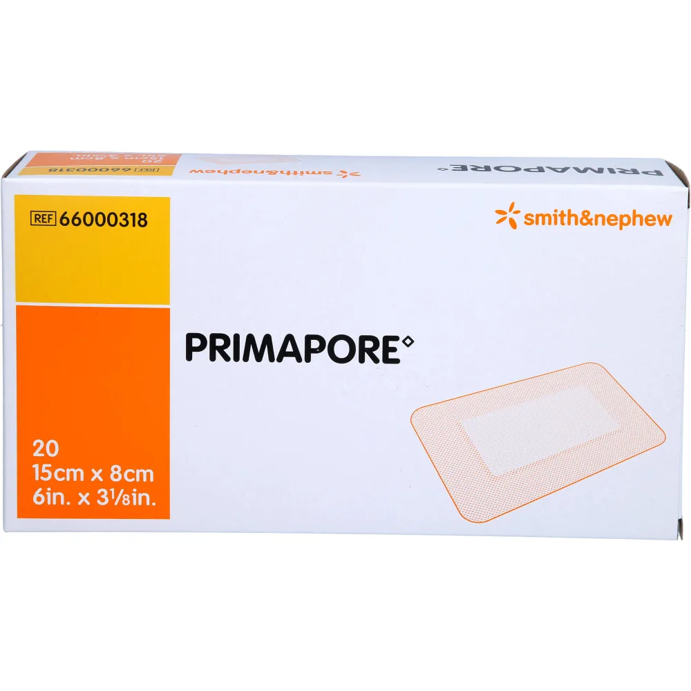 Primapore 8x15 cm Wundverband steril 20 St