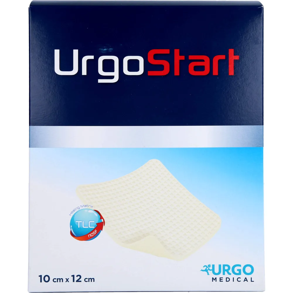 Urgostart 10x12 cm Schaumstoffwundverband 10 St