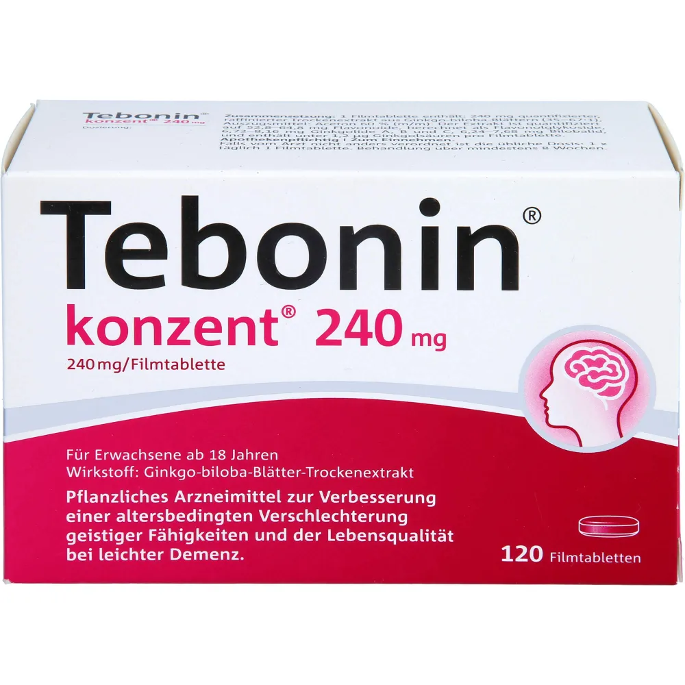 Tebonin konzent 240 mg Filmtabletten 120 St