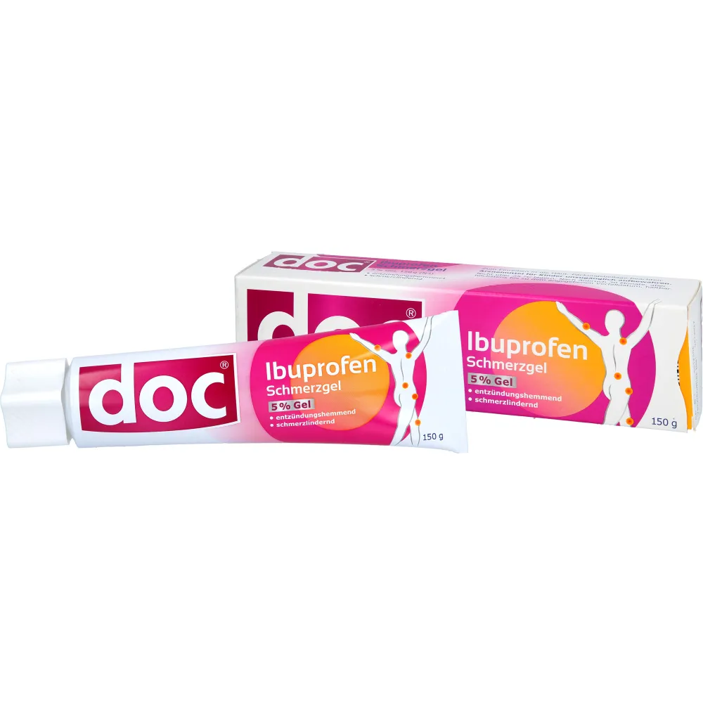 Doc Ibuprofen Schmerzgel 5% 150 g