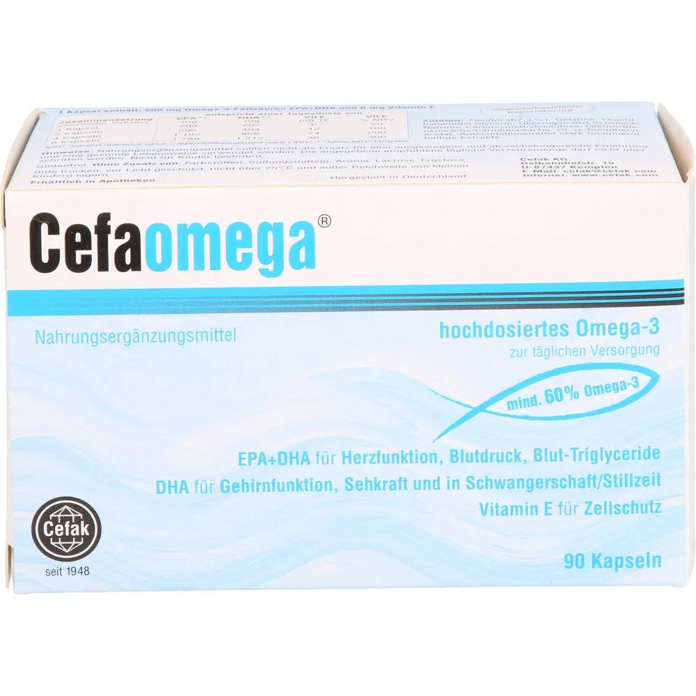 Cefaomega Kapseln 90 St