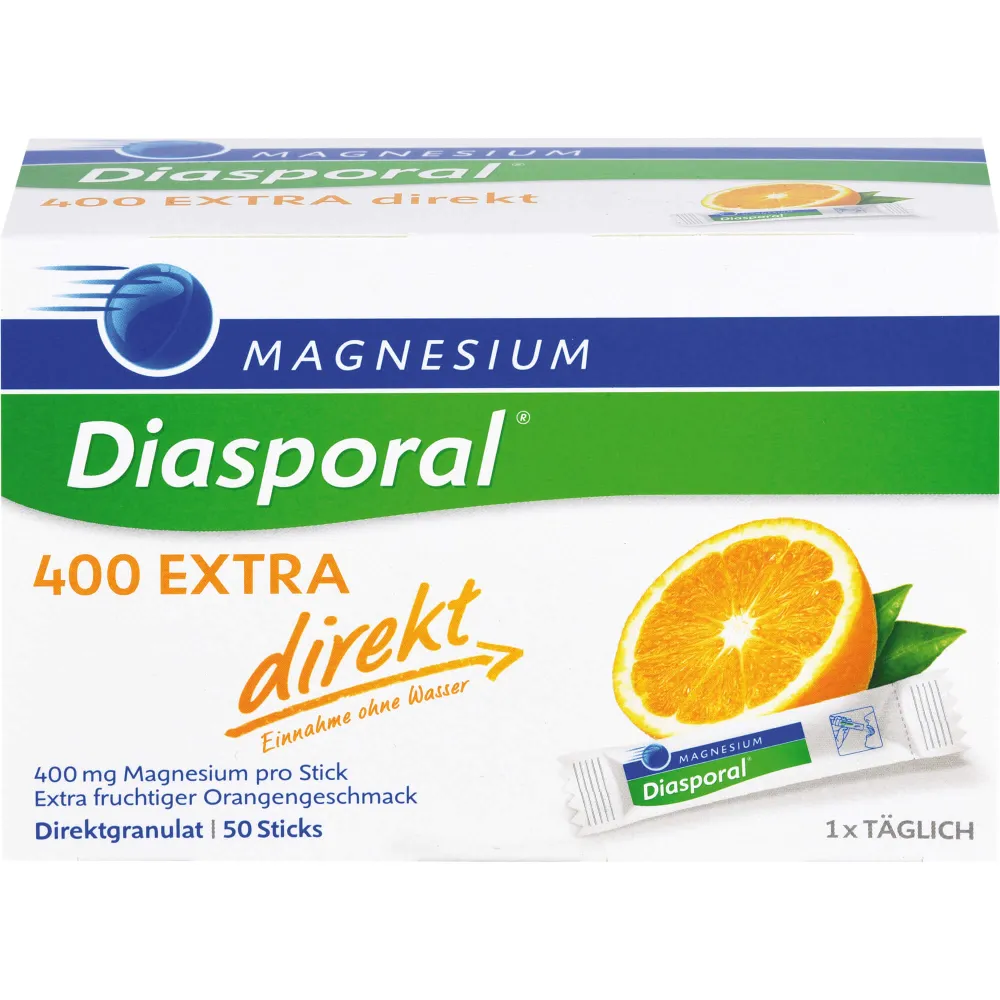 Magnesium Diasporal 400 Extra direkt Granulat 50 St