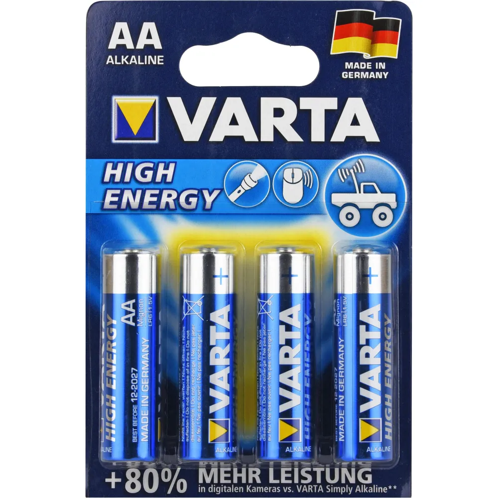 Batterien Mignon Lr6 Aa 4906 Varta High 4 St