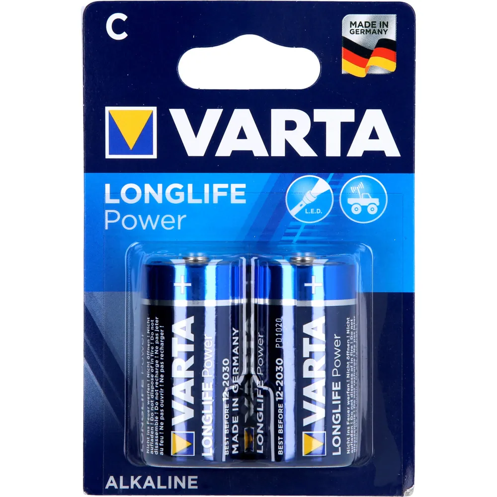 Batterien Baby Lr14C 4914 Varta High 2 St