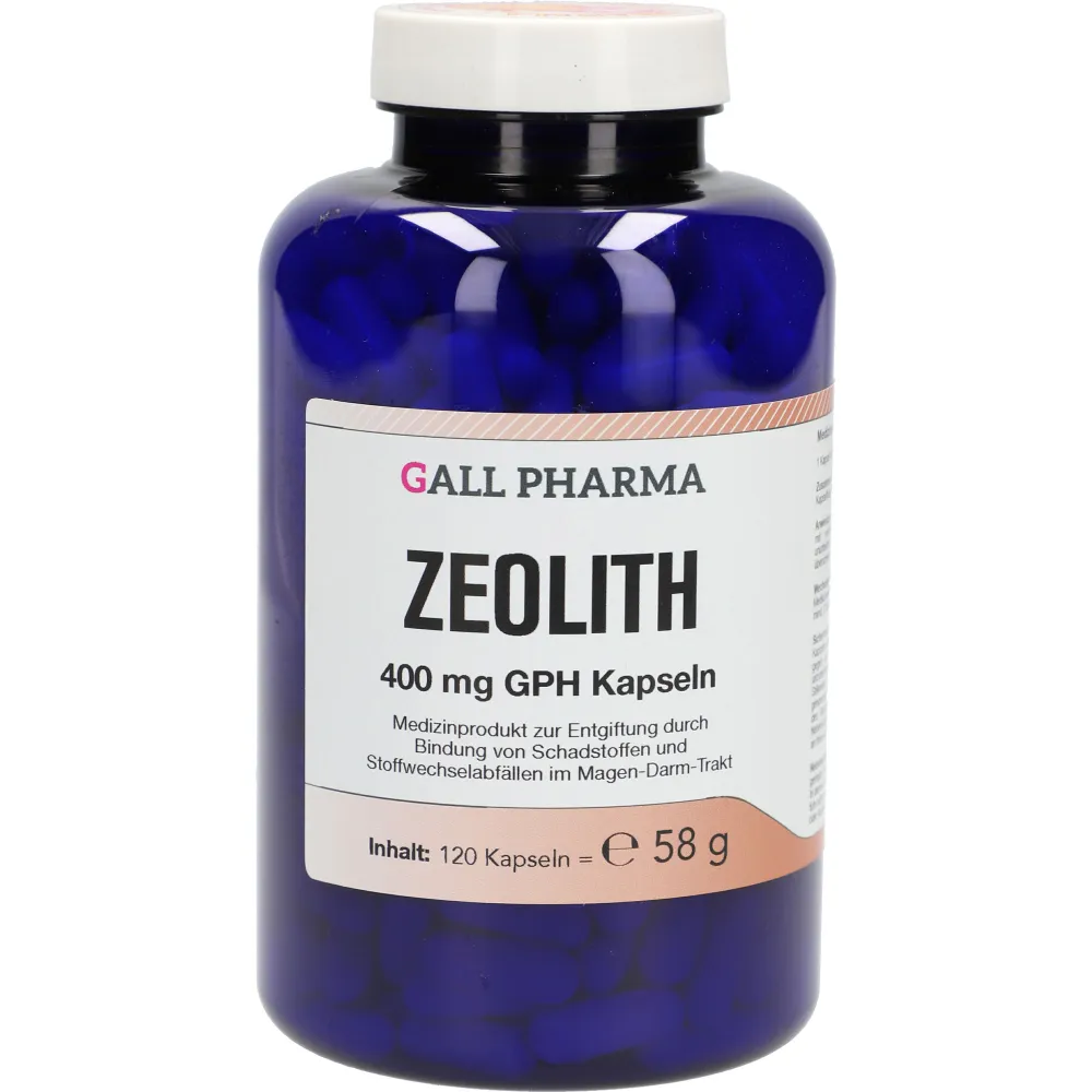 Zeolith 400 mg Gph Kapseln 120 St
