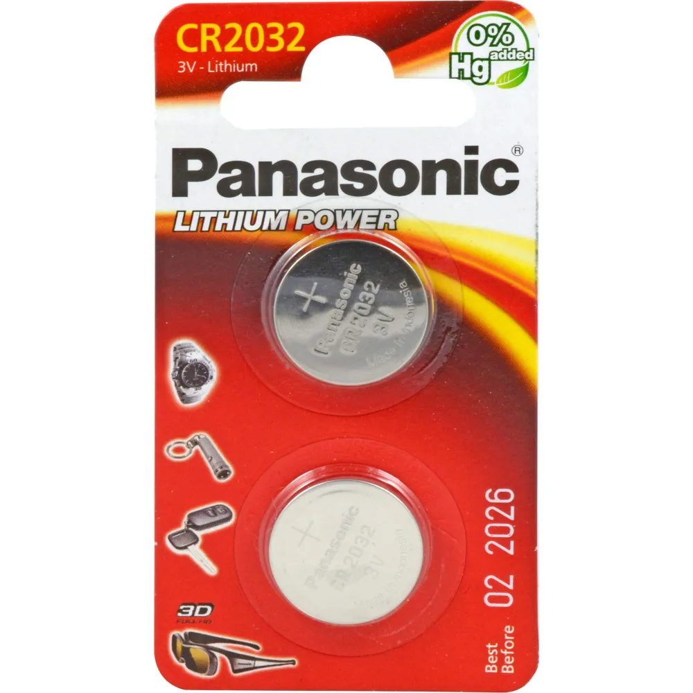 Batterien Lithium Zelle 3V Cr2032 2 St