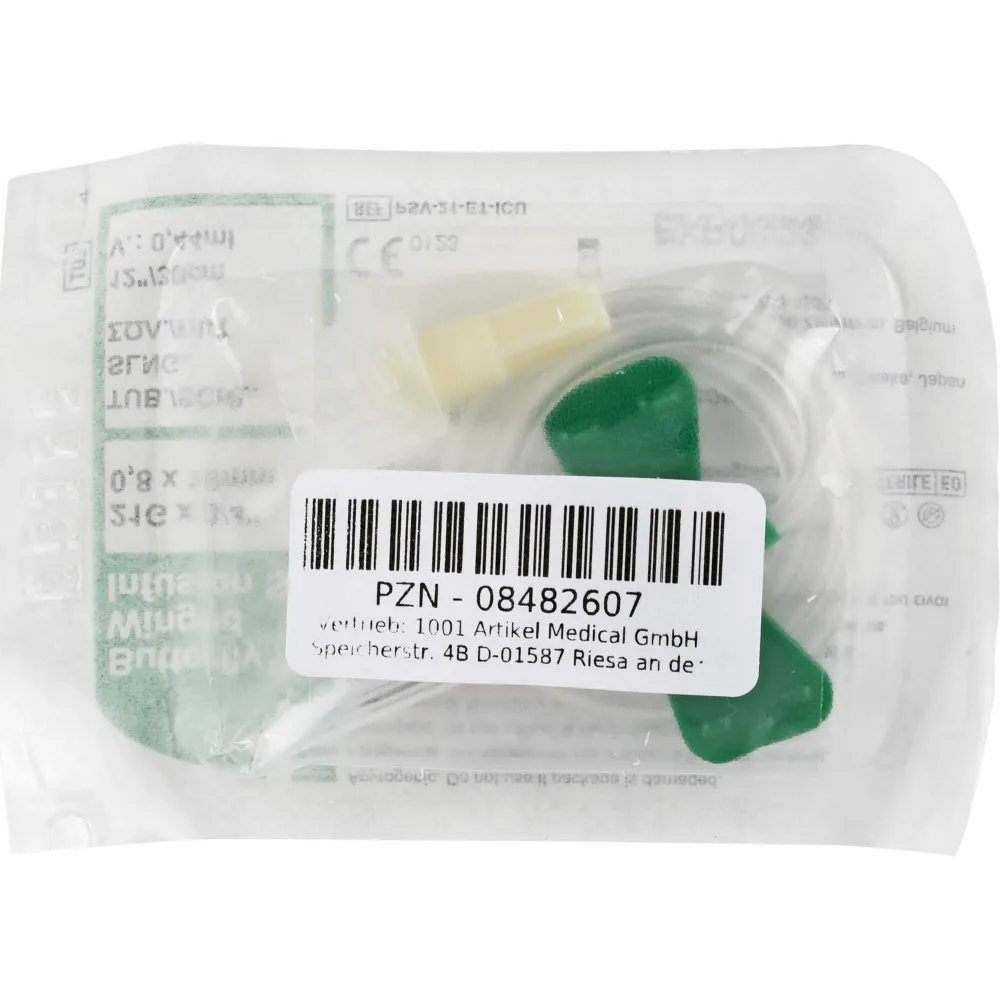 Butterfly Infusionszubehör 21 G grün 1 St