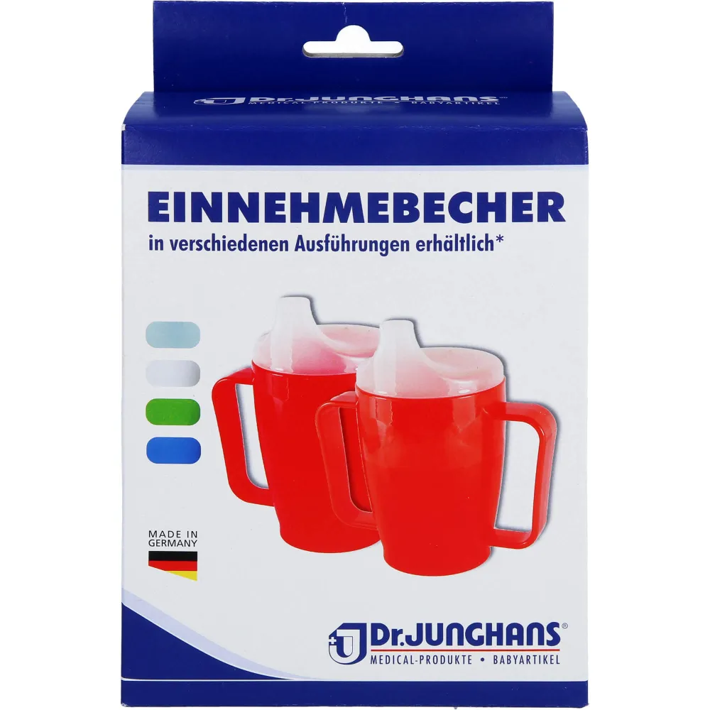 Einnehmebecher m.Griff+2 Deckel 4+12mm 1 St