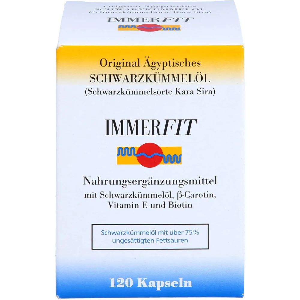 Schwarzkümmelöl Immerfit Kapseln 120 St