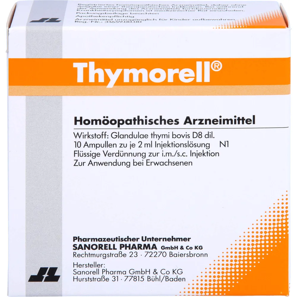 Thymorell Injektionslösung Ampullen 20 ml
