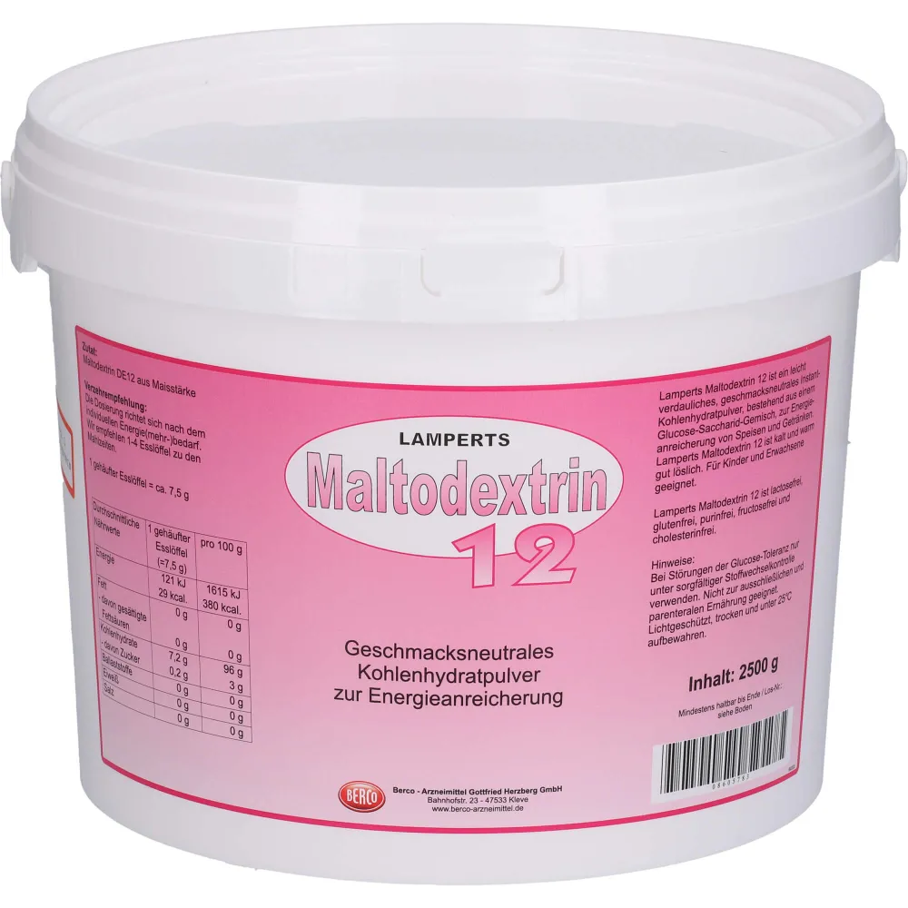 Maltodextrin 12 Lamperts Pulver 2500 g