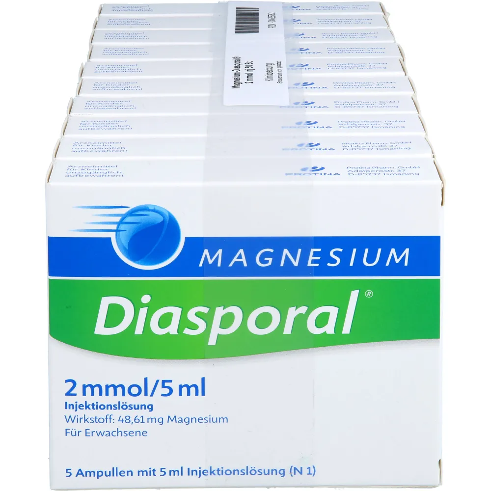 Magnesium Diasporal 2 mmol Ampullen 250 ml