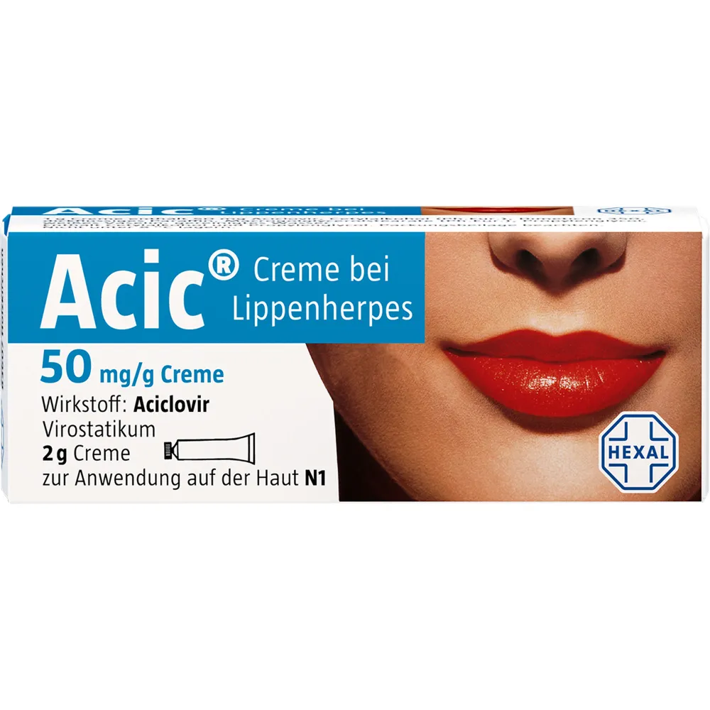 Acic Creme bei Lippenherpes 2 g