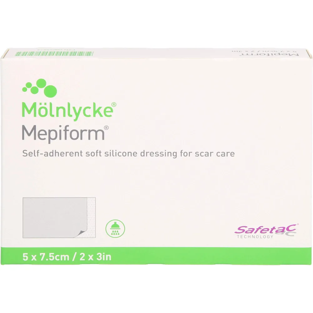 Mepiform 5x7,5 cm Verband 5 St