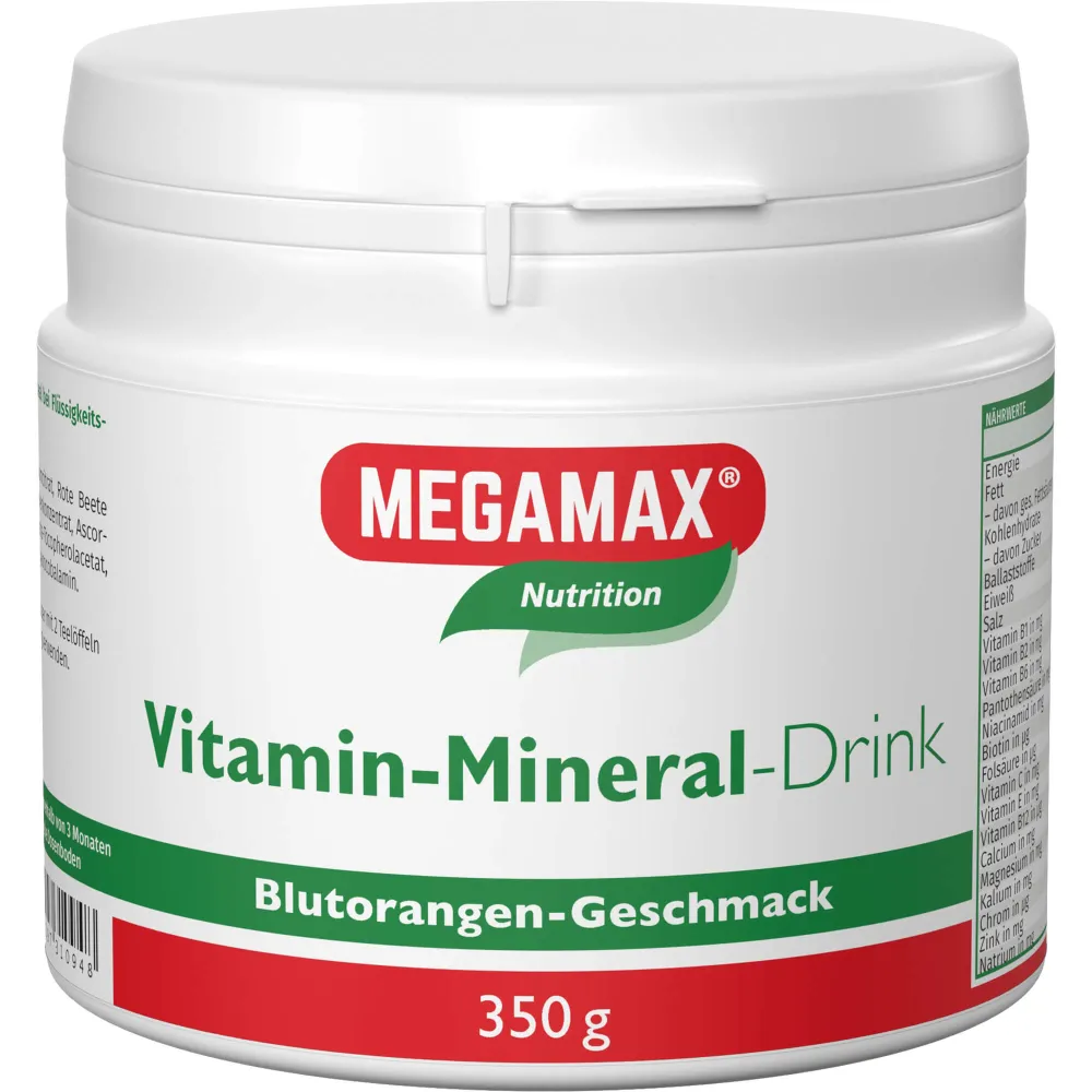 Megamax Vita Mineral Drink Orange Pulver 350 g