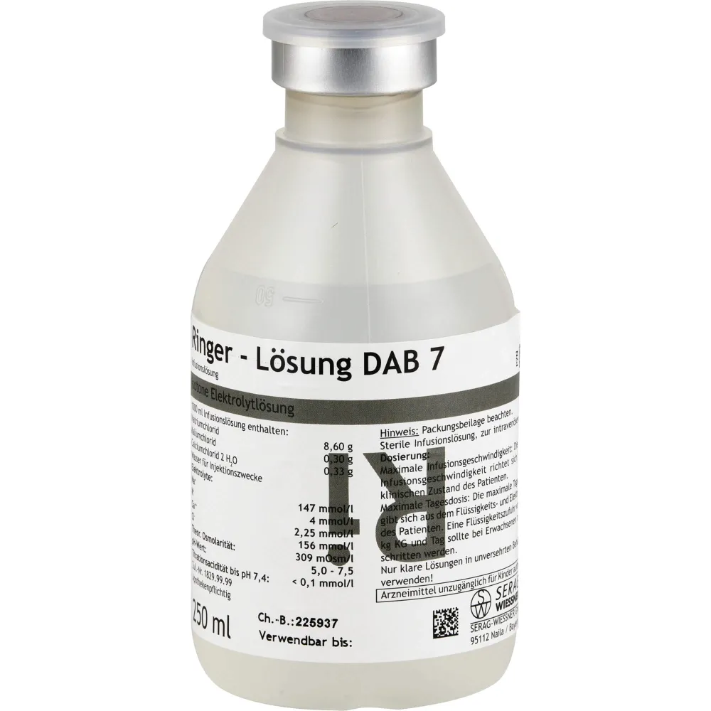Ringer Lösung Dab 7 Plastik 2500 ml