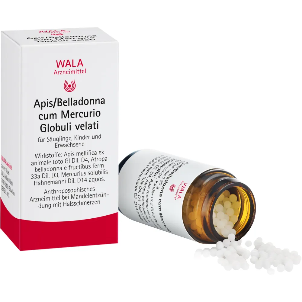 Apis Belladonna cum Mercurio Globuli 20 g